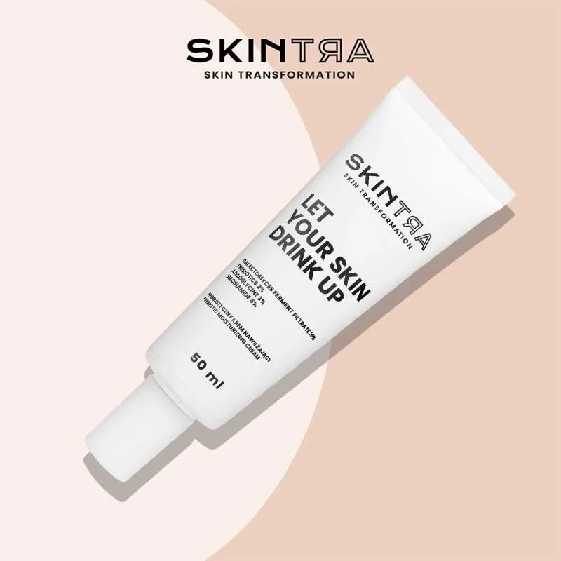 SkinTra - Let Your Skin Drink Up - Prebiotic Moisturizing Cream - Tuba 50ml
