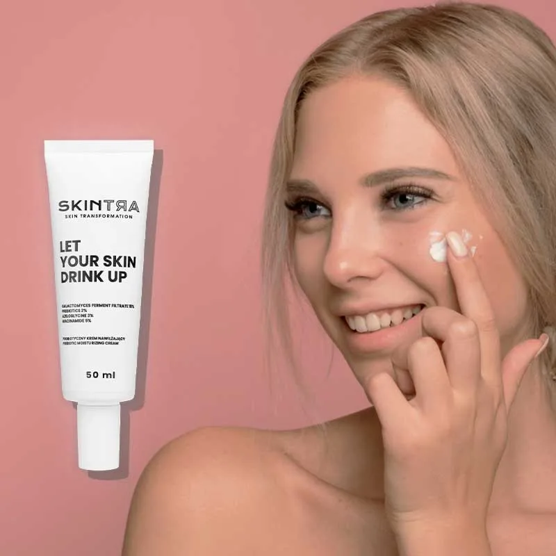 SkinTra - Let Your Skin Drink Up - Prebiotic Moisturizing Cream - Tuba 50ml - Image 3