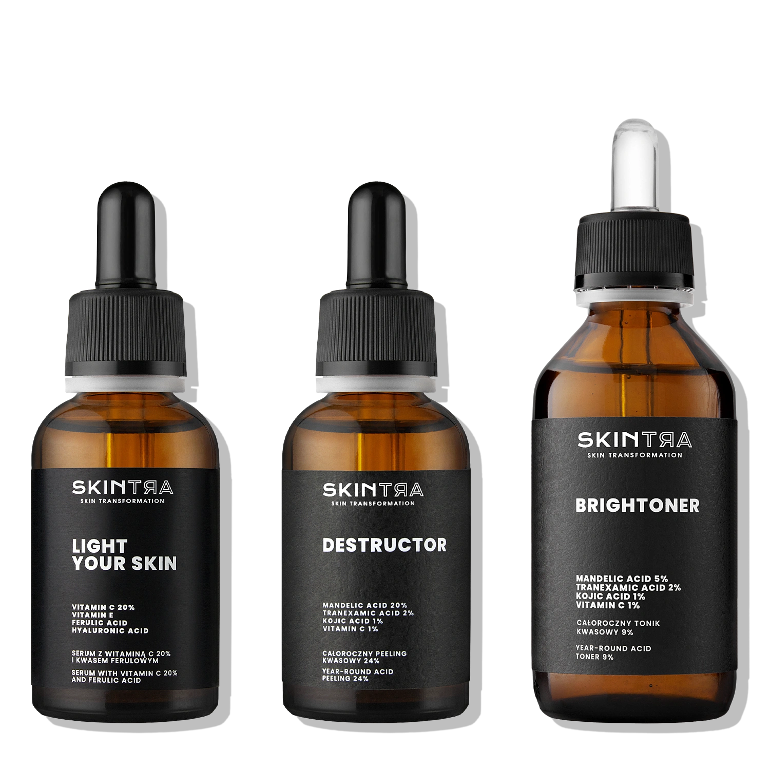 SkinTra - Eraser - Serum for Hyperpigmentation with Vitamin C 10% - 30ml - Image 2