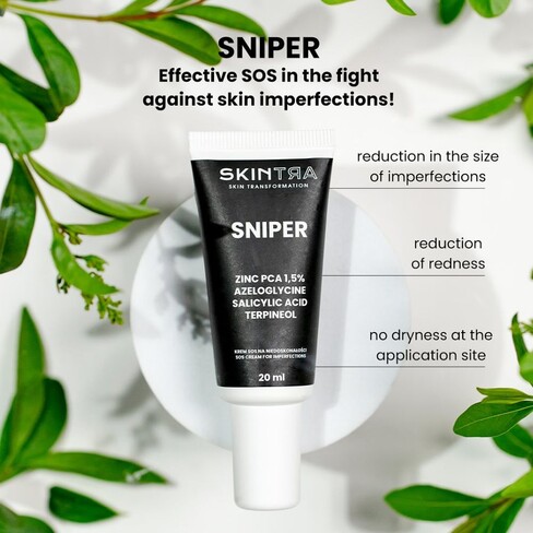 SkinTra - Sniper - Cream for Imperfections - 20ml - Image 2