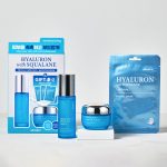SKIN627 Hyaluron with Squalane Facial Care Set, 3 x 22 ml + 50 g + 50 ml