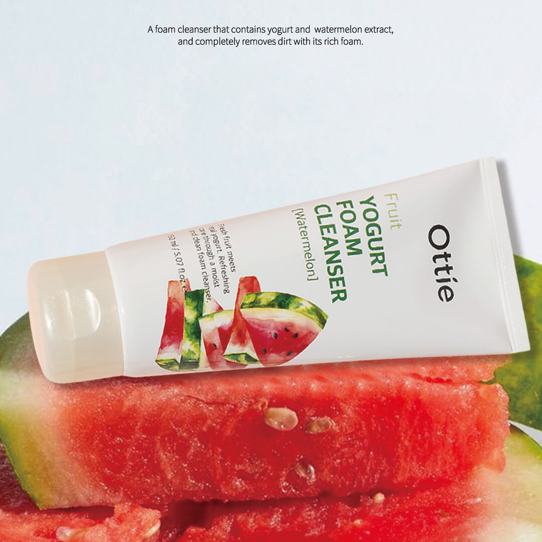 OTTIE FRUIT YOGURT Foam Cleanser Watermelon, 150 ml