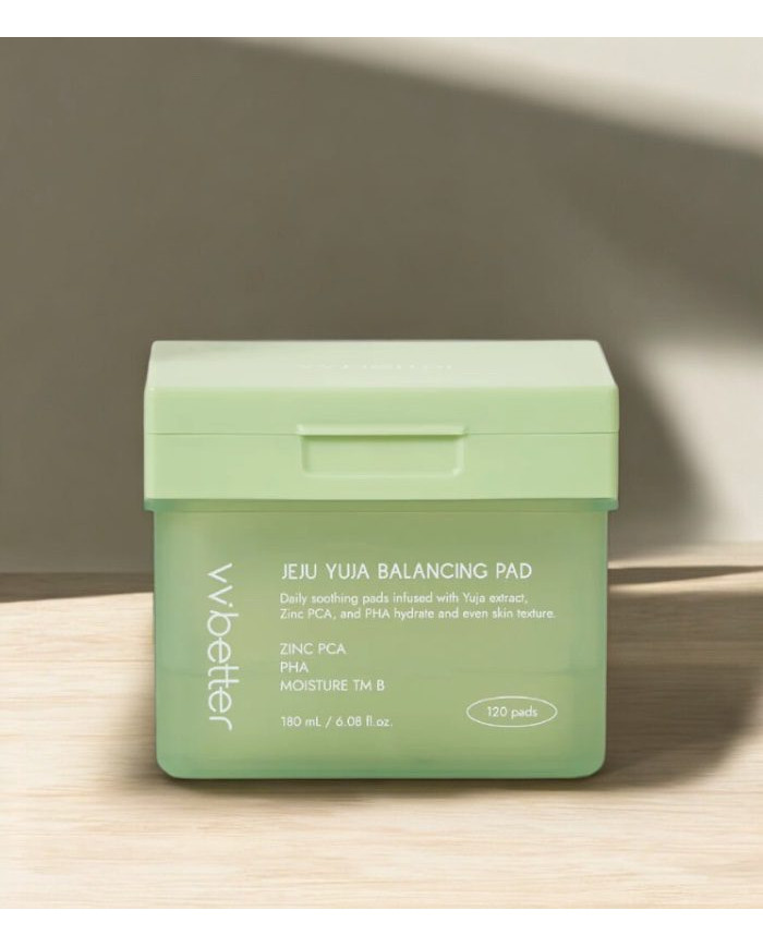 VV Better Jeju Yuja Balancing Pad 180ml, 120pads
