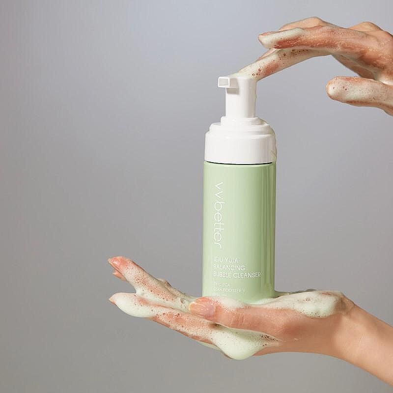 VV Better Jeju Yuja Balancing Bubble Cleanser 145ml - Image 3