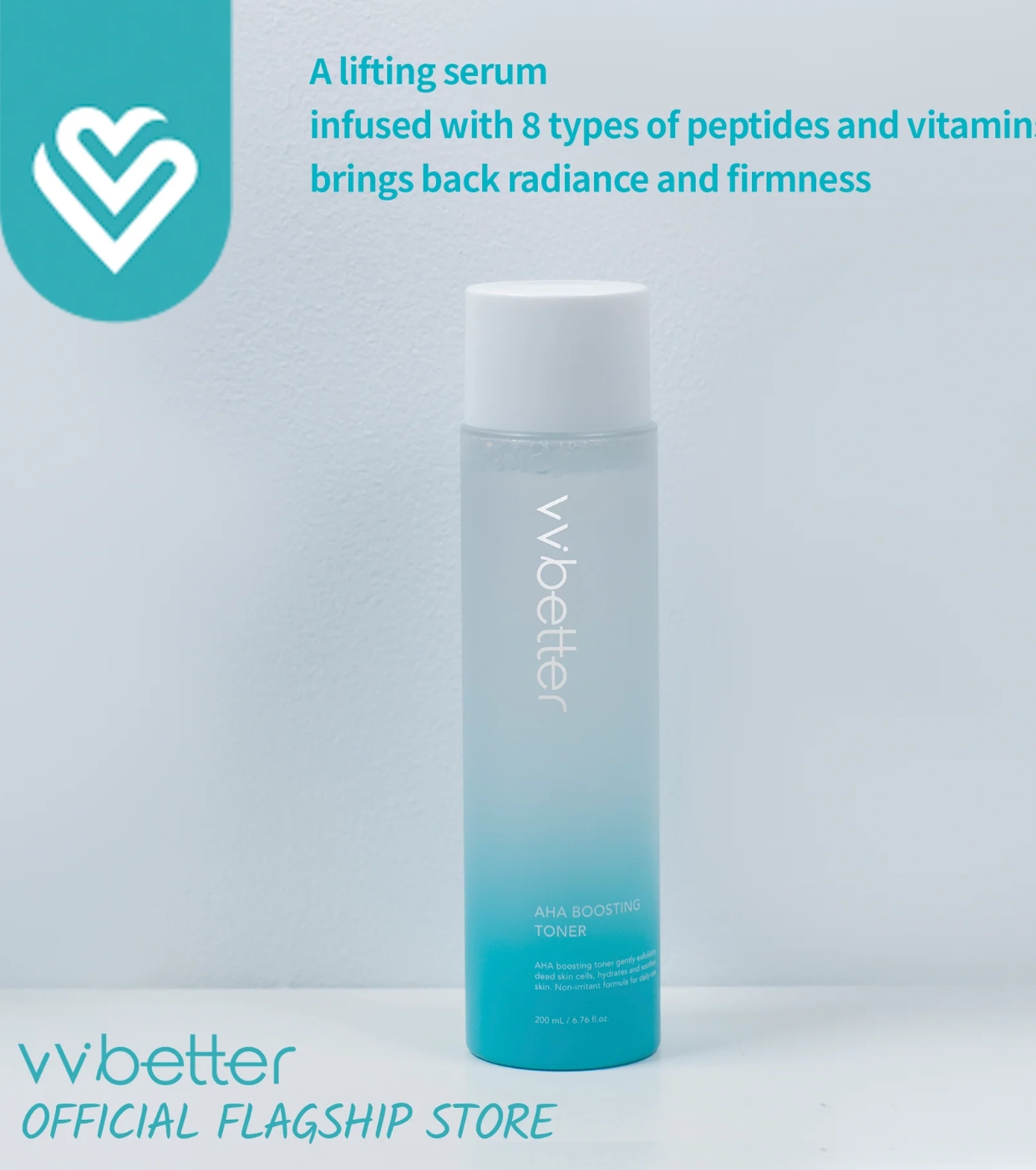 VV Better AHA Boosting Toner 200 ml - Image 3